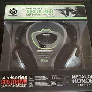 SteelSeries Spectrum 5XB Xbox 360 Headset - Black and Green